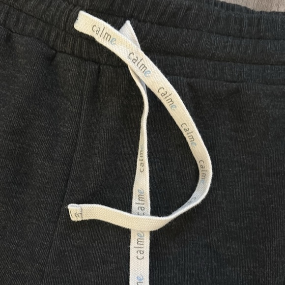 Johnny Was Calme Cozy Pull On Black Shorts size large NEW - Picture 3 of 6